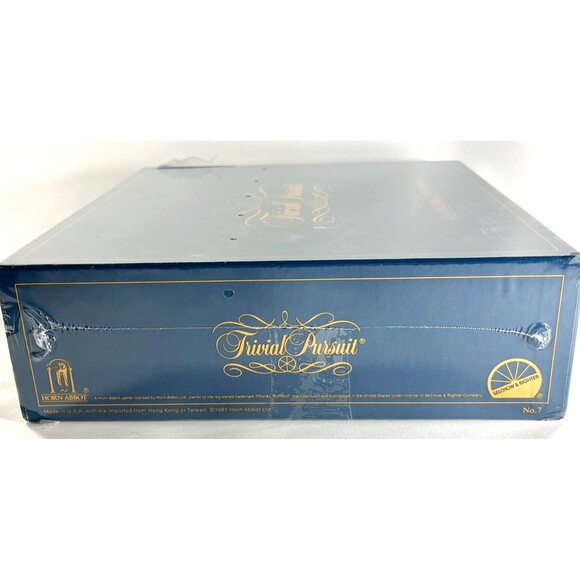 1981 Original Trivial Pursuit Master Factory Sealed Game Genus Edition NEW No. 7 - Picture 7 of 8